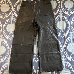 Maeve Colette Black Wide Leg Pants